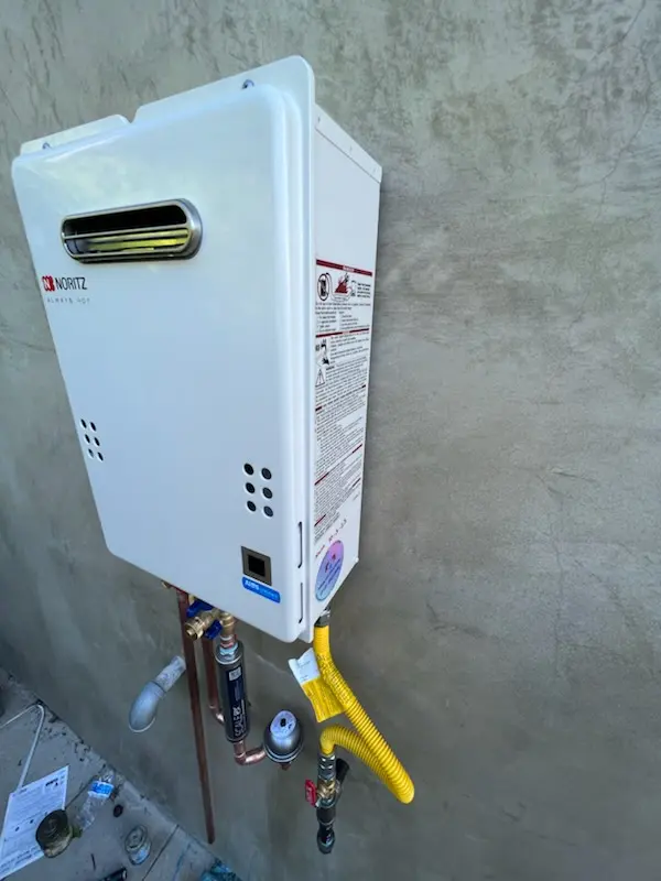 Tankless water heater installation for Coquina Key homes