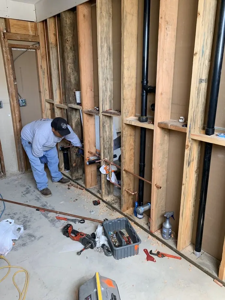 Commercial rough-in plumbing for Commercial Plumbing in Coquina Key